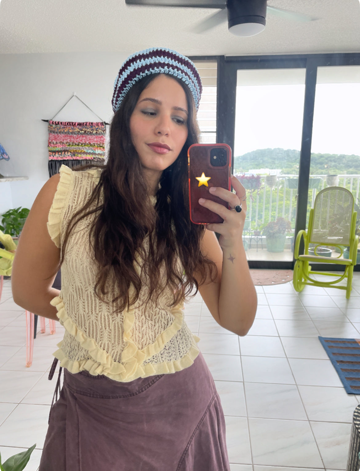 Crochet Sailor Hat