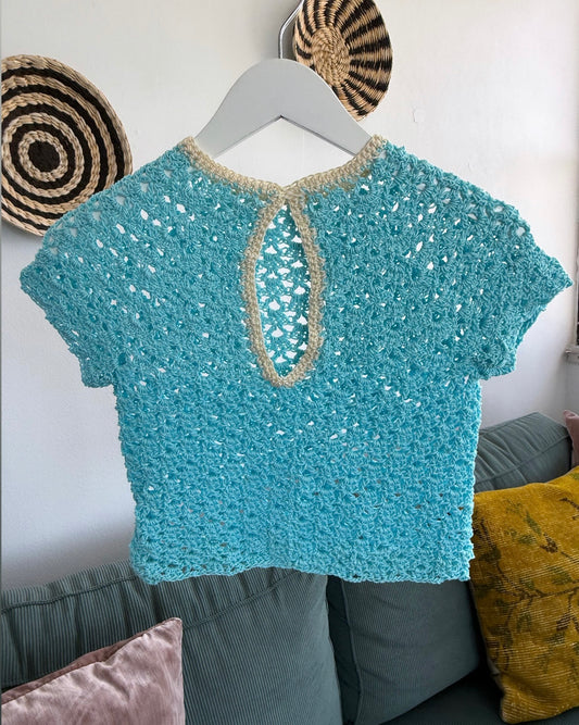 Crochet Raglan Top