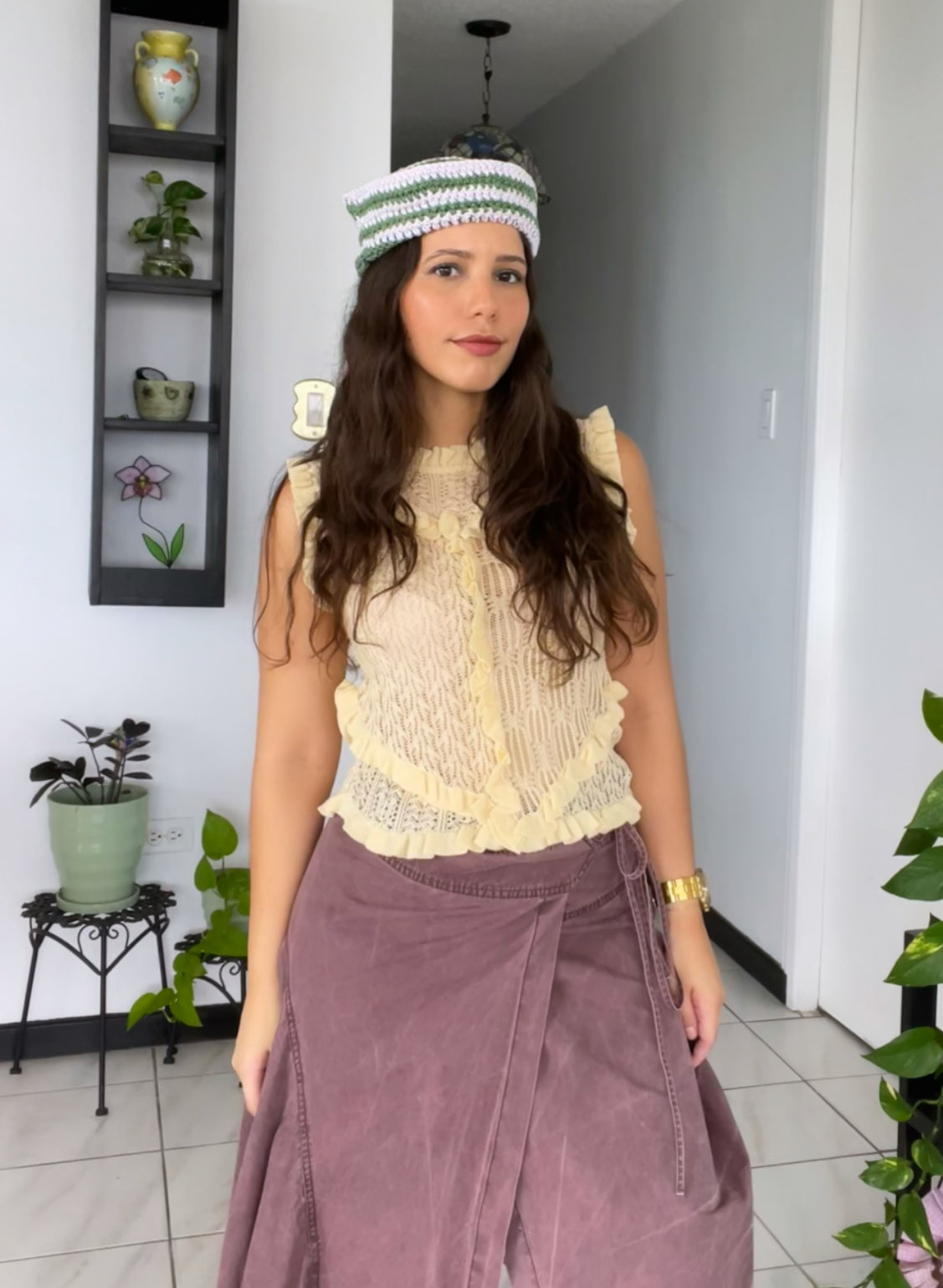 Crochet Sailor Hat