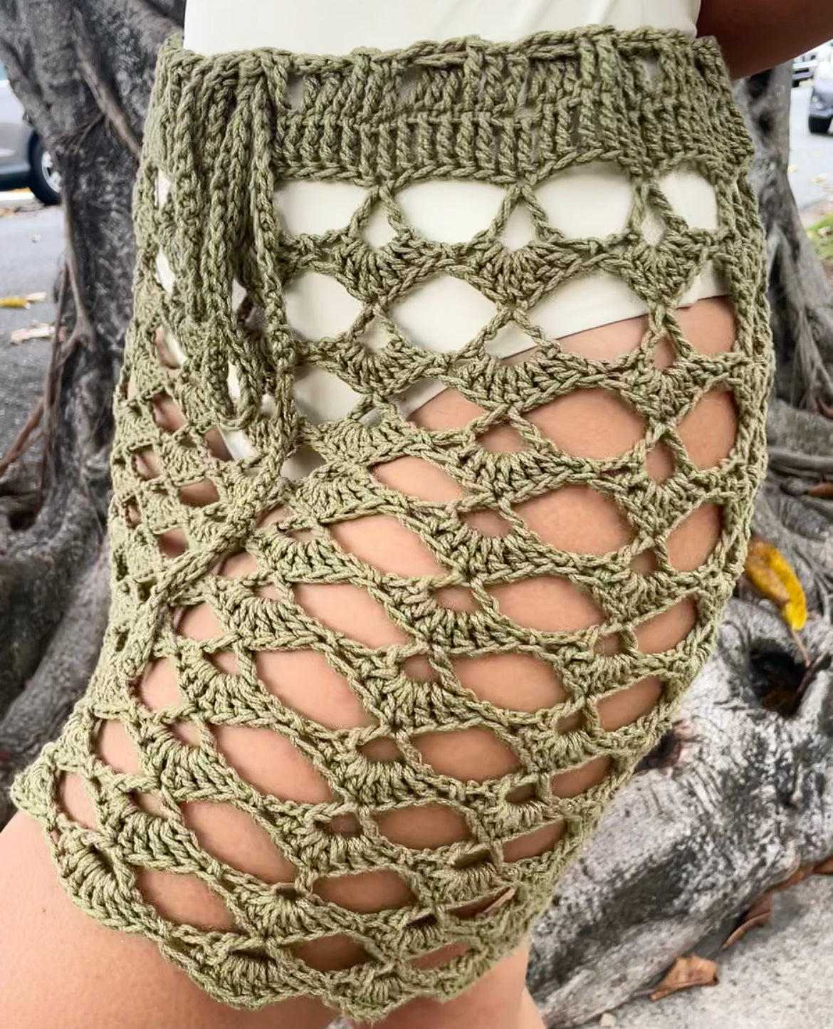 Antíope Crochet Skirt