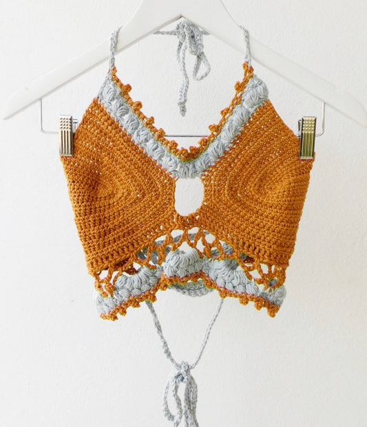 Iris Crochet Crop